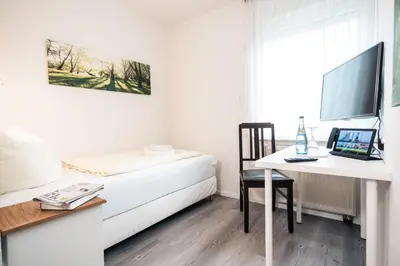 TV/Unterhaltungsangebot in der Unterkunft Hotel Scharfes Eck
