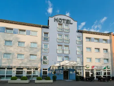 Das Gebäude in dem sich das Hotel befindet