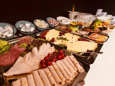 Essen im Hotel oder in der Nähe