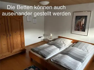 Ein Bett oder Betten in einem Zimmer der Unterkunft Ferienwohnung Anke Kaufmann