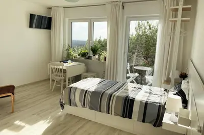 Ein Bett oder Betten in einem Zimmer der Unterkunft Apartment Sonnenhaus