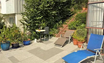 Ein Garten an der Unterkunft Apartment Sonnenhaus