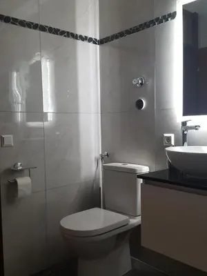 Ein Badezimmer in der Unterkunft Apartment Sonnenhaus
