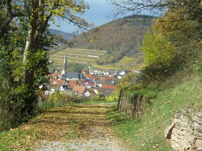 Naturlandschaft in der Nähe der Ferienwohnung