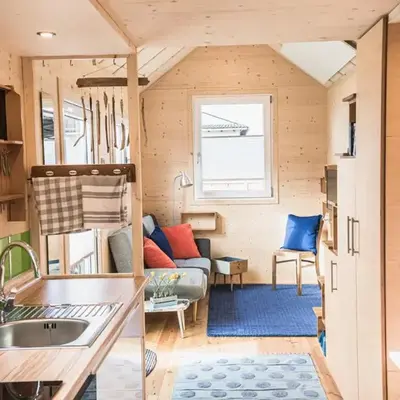 Tiny-Haus im Südhessischen Ried