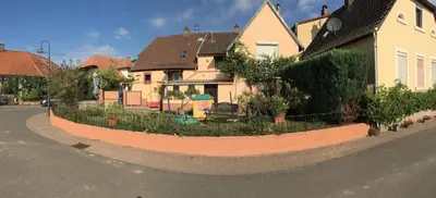 Die Umgebung um die Ferienwohnung