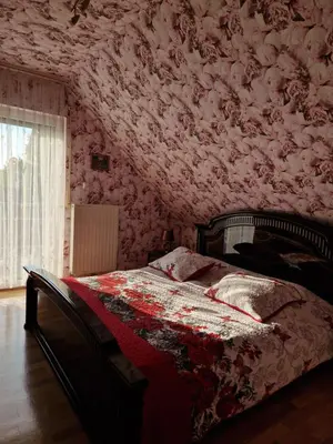 Ein Bett oder Betten in einem Zimmer der Unterkunft Apartment Natali