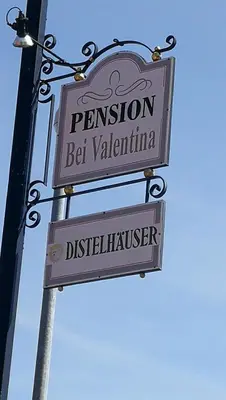 Ein Zertifikat, Auszeichnung, Logo oder anderes Dokument, das in der Unterkunft Pension Bei Valentina ausgestellt ist