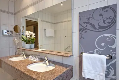 Ein Badezimmer in der Unterkunft Schlosshotel Karlsruhe