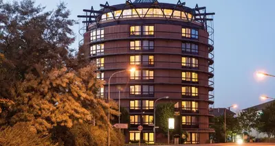 Das Gebäude in dem sich das Hotel befindet
