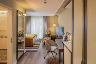 TV/Unterhaltungsangebot in der Unterkunft Hotel Erbprinz - Gourmet & Spa