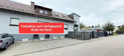 Das Gebäude in dem sich der Campingplatz befindet