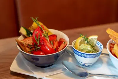 Essen im Hotel oder in der Nähe