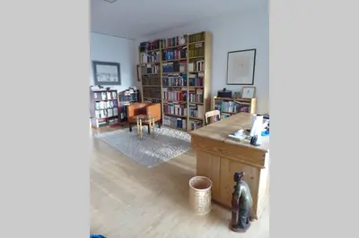 Die Bibliothek in der Ferienwohnung