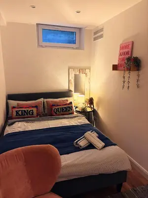 Ein Bett oder Betten in einem Zimmer der Unterkunft Miltenberg Moments Ferienwohnung