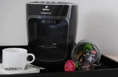 Kaffee-/Teezubehör in der Unterkunft Taste Hotel Hockenheim