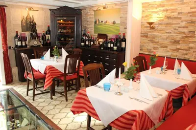 Getränke in der Unterkunft Hotel Restaurant Da Franco