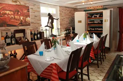 Getränke in der Unterkunft Hotel Restaurant Da Franco