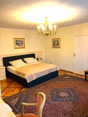Ein Bett oder Betten in einem Zimmer der Unterkunft Hotel Restaurant Da Franco