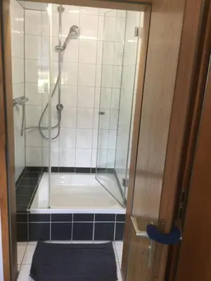 Ein Badezimmer in der Unterkunft Ferienwohnung Schwarz