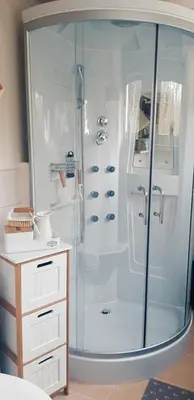 Ein Badezimmer in der Unterkunft Ferienhaus Kleine Auszeit