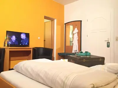 TV/Unterhaltungsangebot in der Unterkunft Hotel Kull von Schmidsfelden