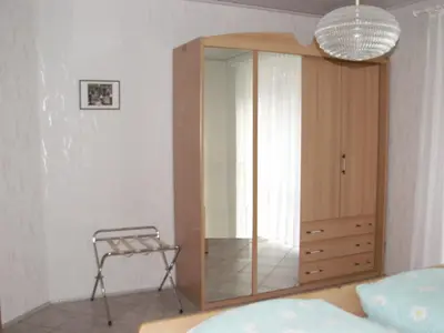 Ein Bett oder Betten in einem Zimmer der Unterkunft Haus am Fürstenweg