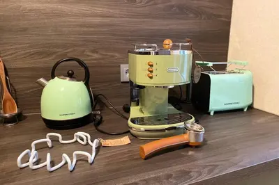 Kaffee-/Teezubehör in der Unterkunft Altbauwohnung am Gutenbergplatz