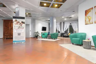 Ein Sitzbereich in der Unterkunft Trip Inn Hotel Egelsbach Frankfurt