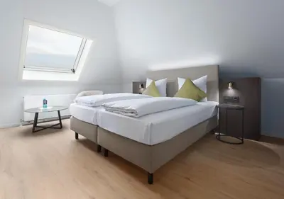 Ein Bett oder Betten in einem Zimmer der Unterkunft Trip Inn Hotel Egelsbach Frankfurt