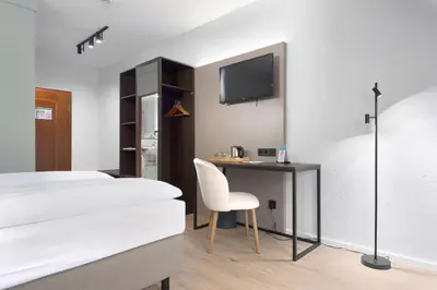 Ein Bett oder Betten in einem Zimmer der Unterkunft Trip Inn Hotel Egelsbach Frankfurt