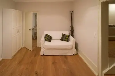 Ein Sitzbereich in der Unterkunft Wohnung im Herzen von Ludwigsburg
