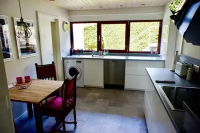Küche/Küchenzeile in der Unterkunft Burg Freienstein Blick 4 Sterne mit Sauna
