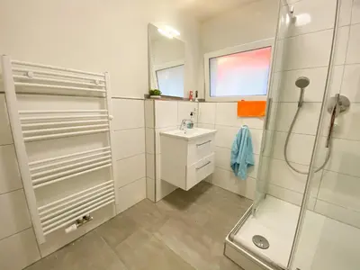 Ein Badezimmer in der Unterkunft Traumhaftes Privatzimmer in Karlsruhe