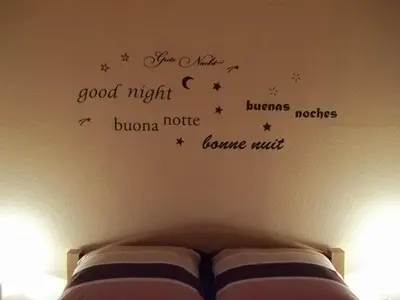 Ein Bett oder Betten in einem Zimmer der Unterkunft Fewo Pfalzwohnung Ellerstadt