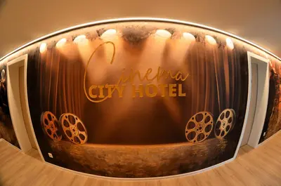 Ein Zertifikat, Auszeichnung, Logo oder anderes Dokument, das in der Unterkunft Cinema City Hotel Europaplatz Karlsruhe - Brand New Boutique Hotel 2025 - ausgestellt ist
