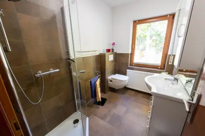 Ein Badezimmer in der Unterkunft Brands Appartement
