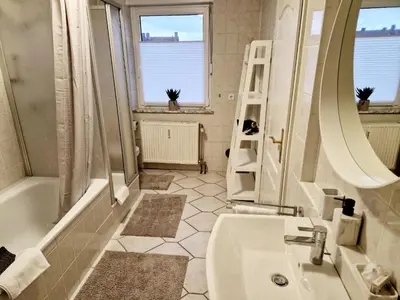 Ein Badezimmer in der Unterkunft Hofgarten Apartments
