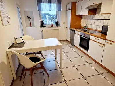 Küche/Küchenzeile in der Unterkunft Hofgarten Apartments