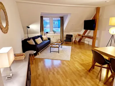 TV/Unterhaltungsangebot in der Unterkunft Hofgarten Apartments