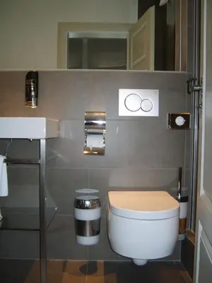 Ein Badezimmer in der Unterkunft Hotel Schnookeloch