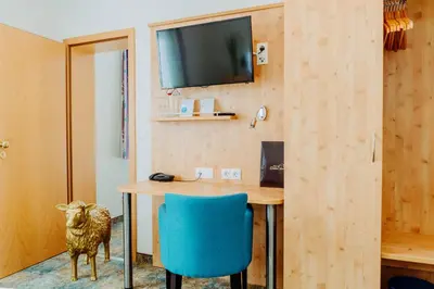 TV/Unterhaltungsangebot in der Unterkunft Garni-Hotel Goldenes Lamm