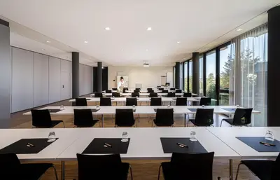 Der Geschäftsbereich oder Konferenzraum in der Unterkunft Saline1822