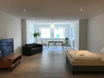 TV/Unterhaltungsangebot in der Unterkunft Monteurwohnung Pforzheim Zentrum