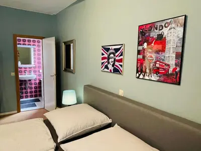 Ein Bett oder Betten in einem Zimmer der Unterkunft PUB 111 - Die Altstadt Unterkunft
