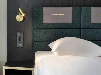 Ein Bett oder Betten in einem Zimmer der Unterkunft Mercure Neu-Isenburg