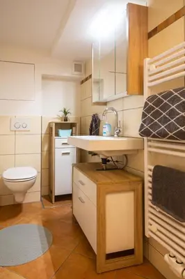 Ein Badezimmer in der Unterkunft Ferienwohnung Casa Sophia