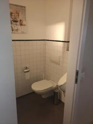 Ein Badezimmer in der Unterkunft Haus Fleur