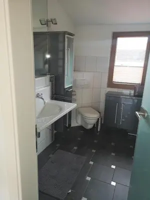 Ein Badezimmer in der Unterkunft Haus Fleur