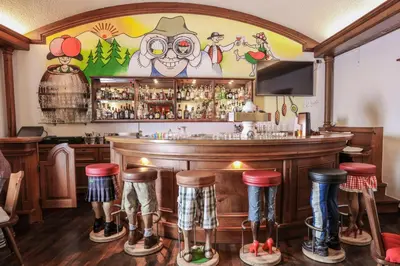 Lounge oder Bar in der Unterkunft Schwarzwald Panorama